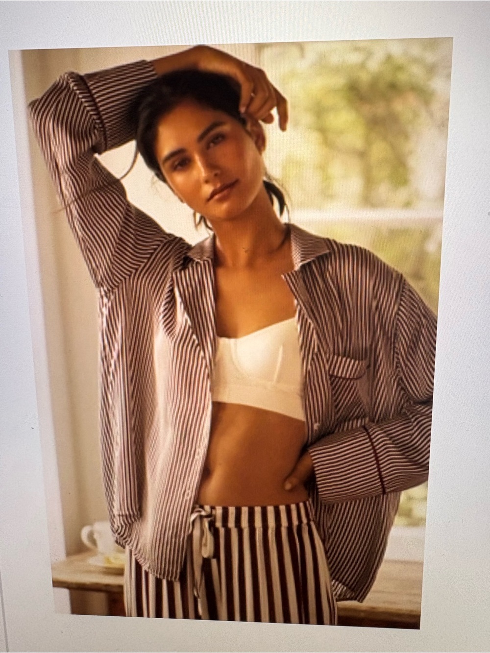 Anthropologie Lyrebird Pajama set
